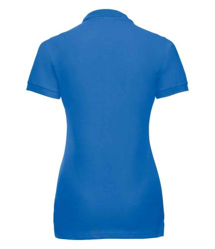 Russell Ladies Stretch Polo Shirt - Azure - L